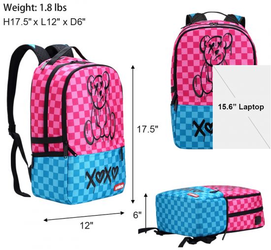 Uniker Backpack UI-28162BP Size Guide