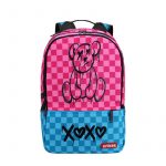 Pink Bear Graffiti Backpack