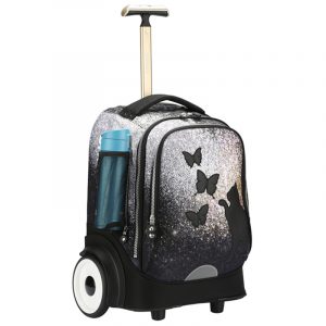 Uniker Rolling Bag 11120T5 Cat and Butterfly